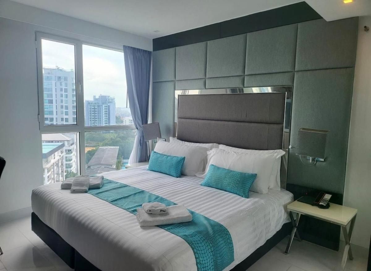อพาร์ทเม้น Sea View 1br The Sky