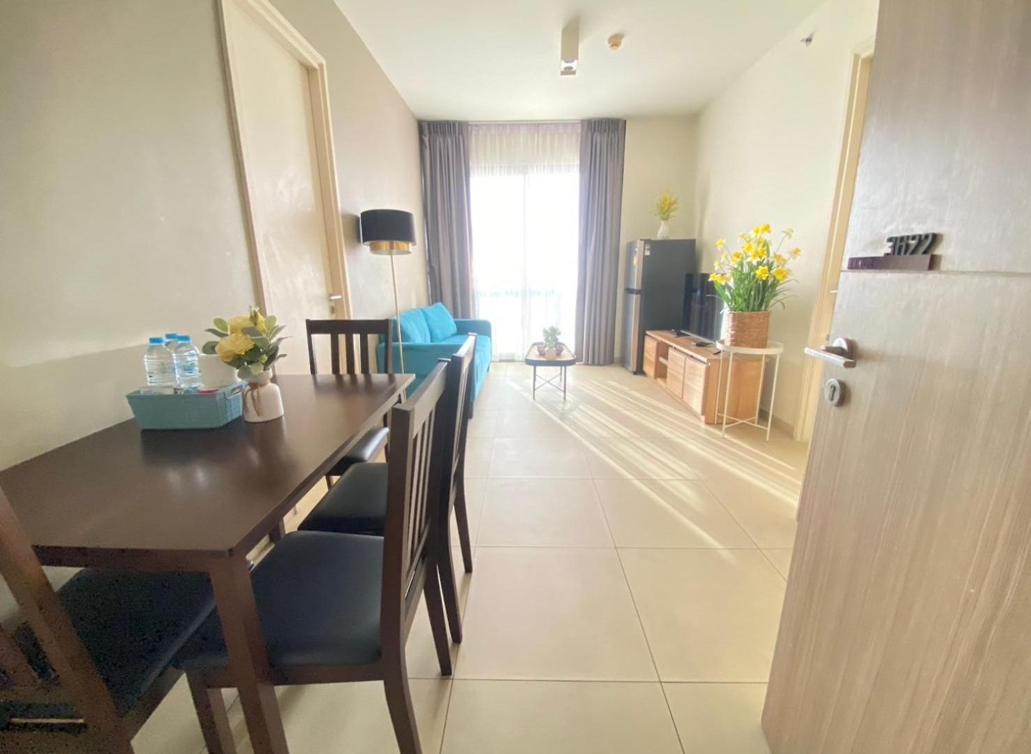 High Floor Sea View 2 Bed อพาร์ทเม้น Pattaya