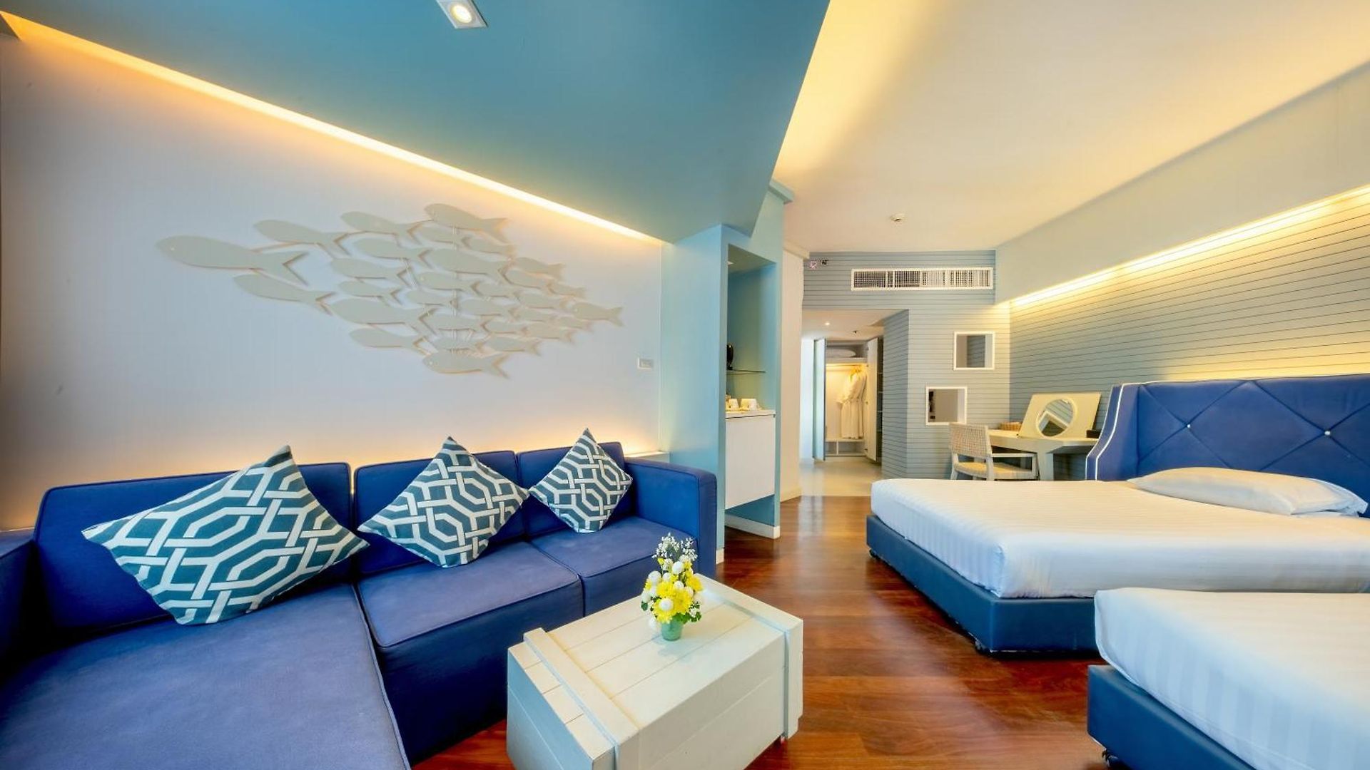Jomtien Palm & - Family-friendly โรงแรม