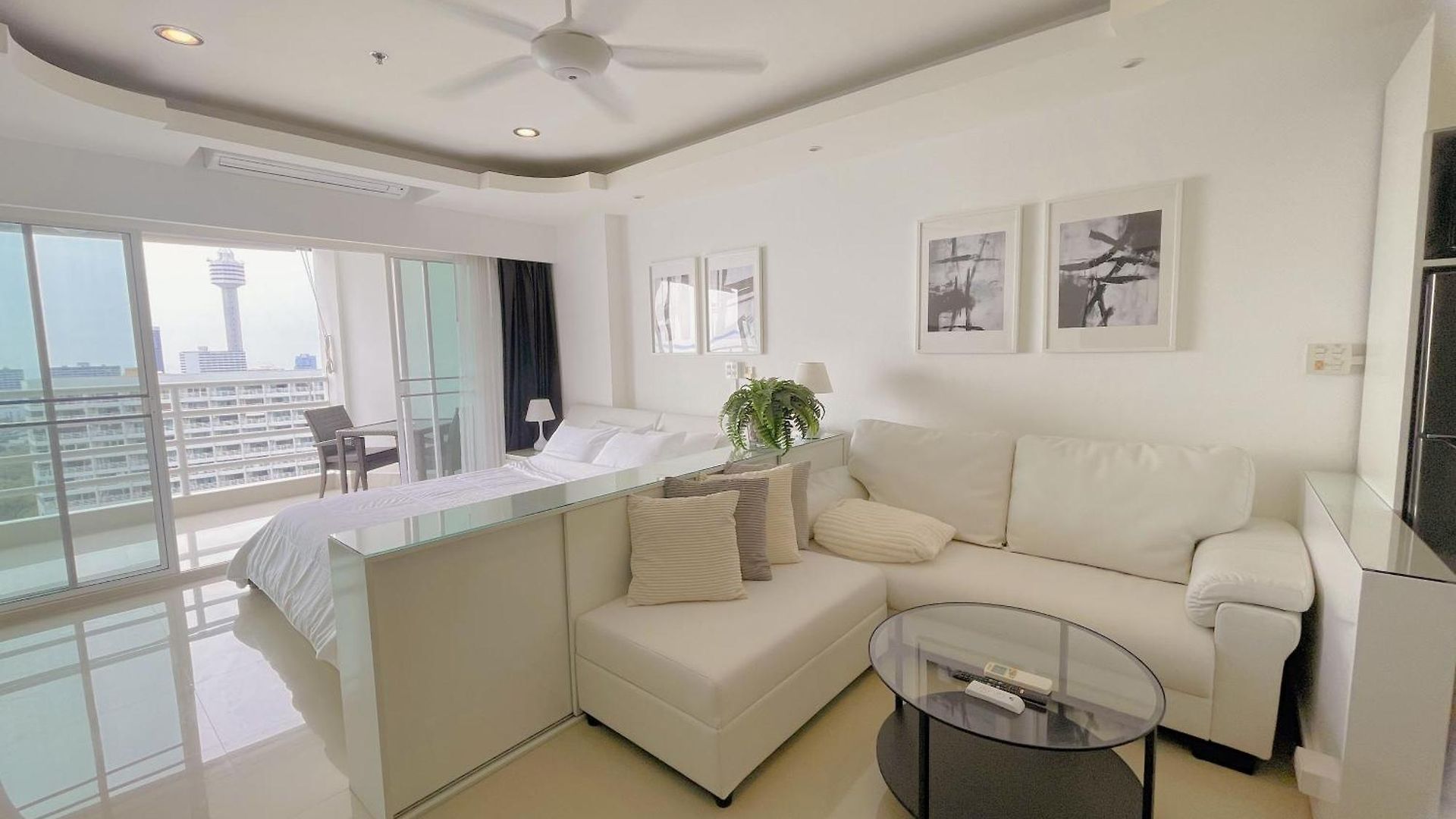 อพาร์ทเม้น Vt5c Beautiful Sea View Cozy *