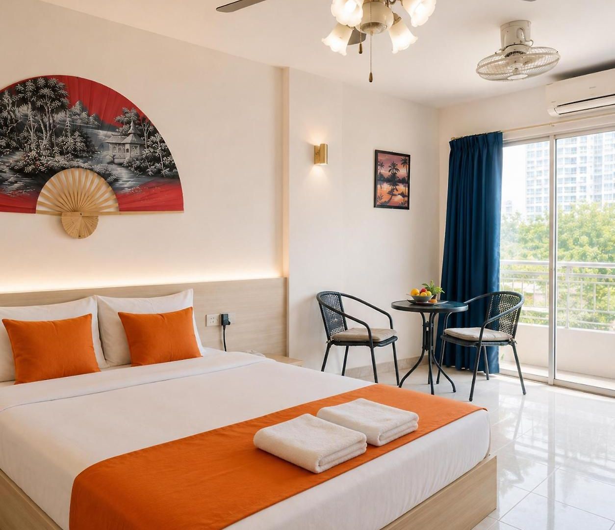 อพาร์ทเม้น วิวทะเล 1บี อพาร์ตเมนท์ Pattaya