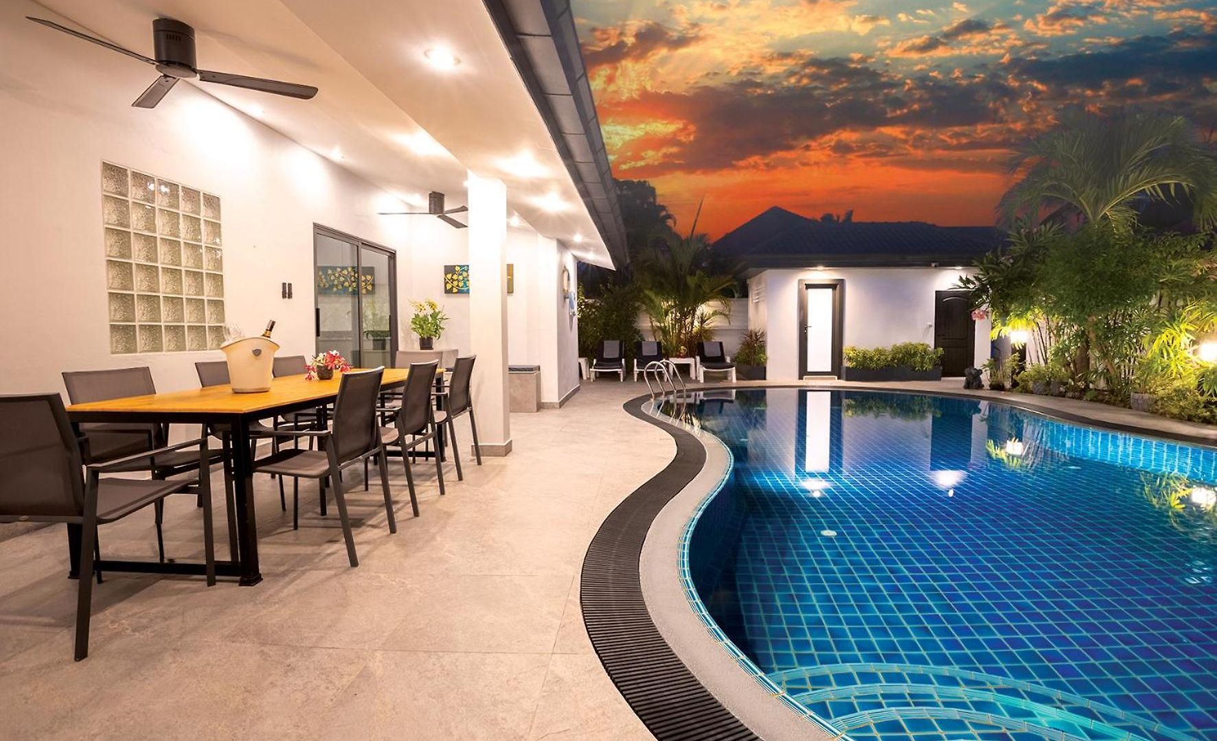 วันหยุดที่บ้าน Sabai Minutes To City, Beach, Walkingstreet