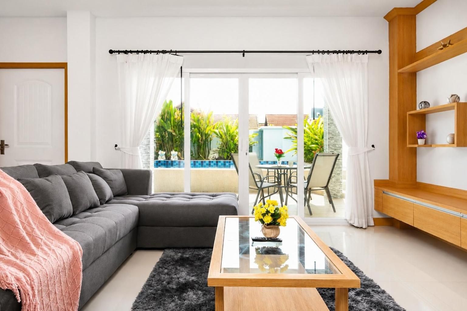 Relax Pool Near Walking Street,jacuzzi ,bbq 5bed 6bath House54 Villa *