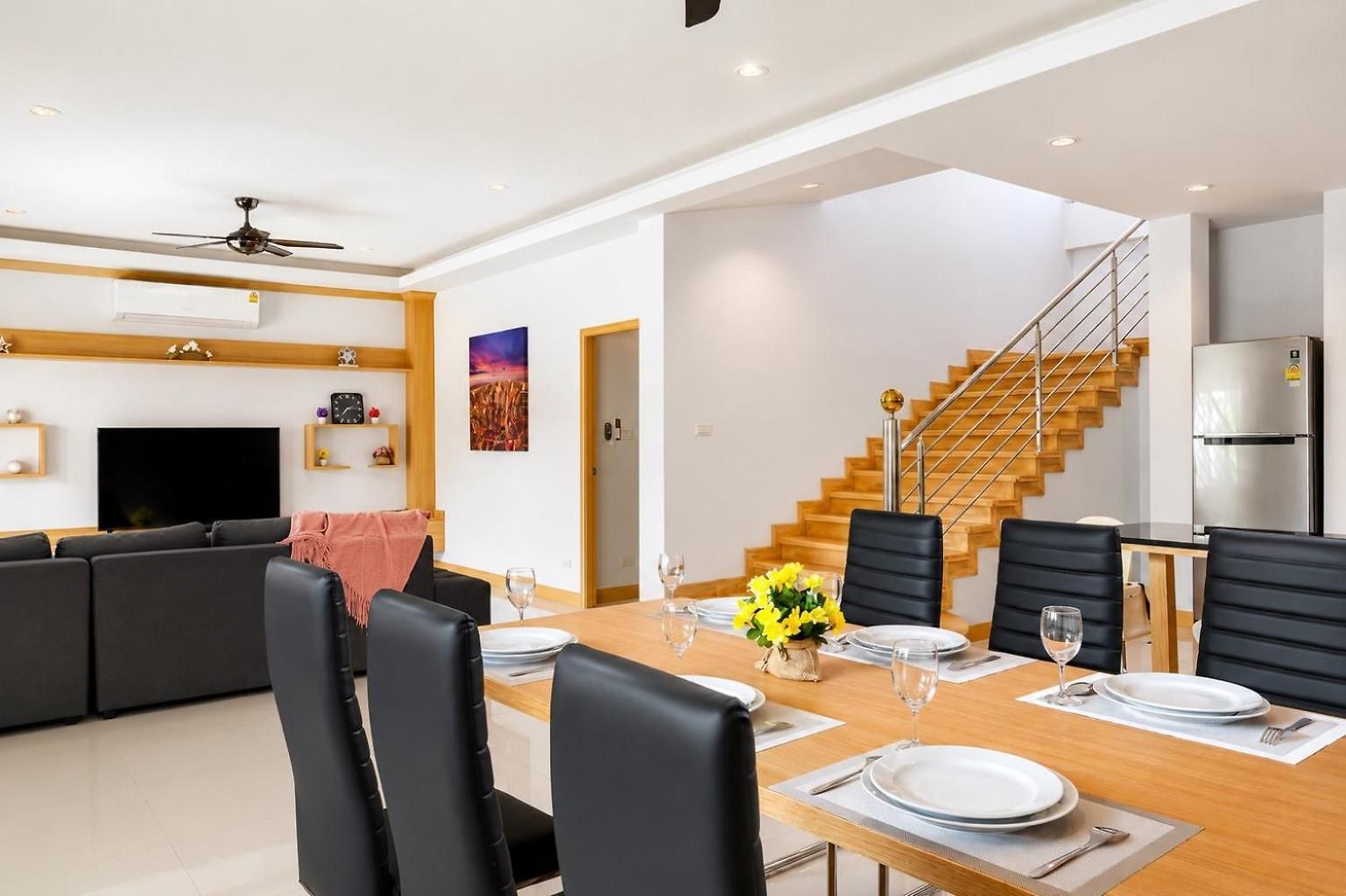 Luxury Villa, 5br 6ba, Private Pool With Jacuzzi Cityhouse54 Pattaya