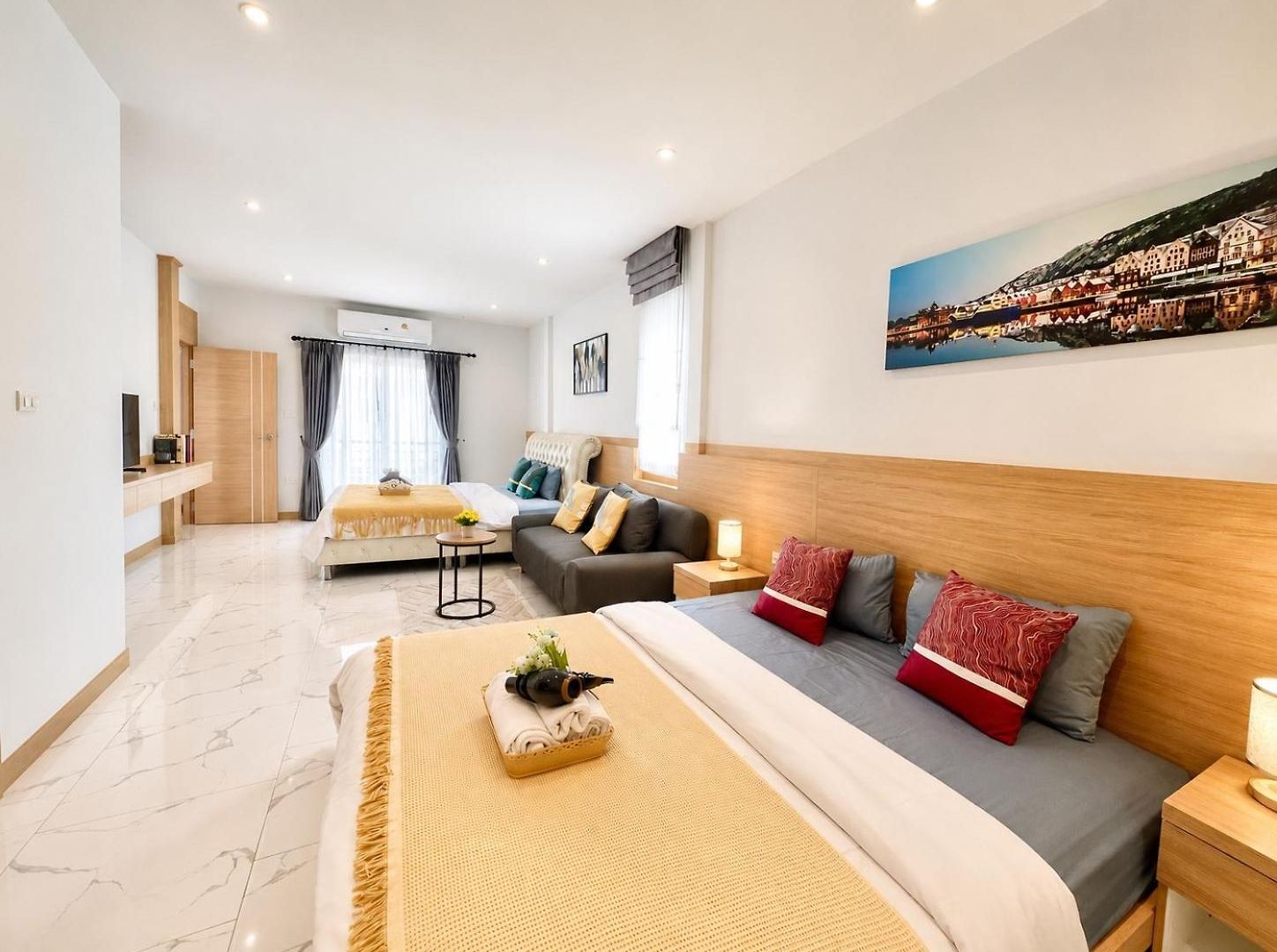 House- 171, Private Pool 4 Bed5bath Near Walking St, Bbq