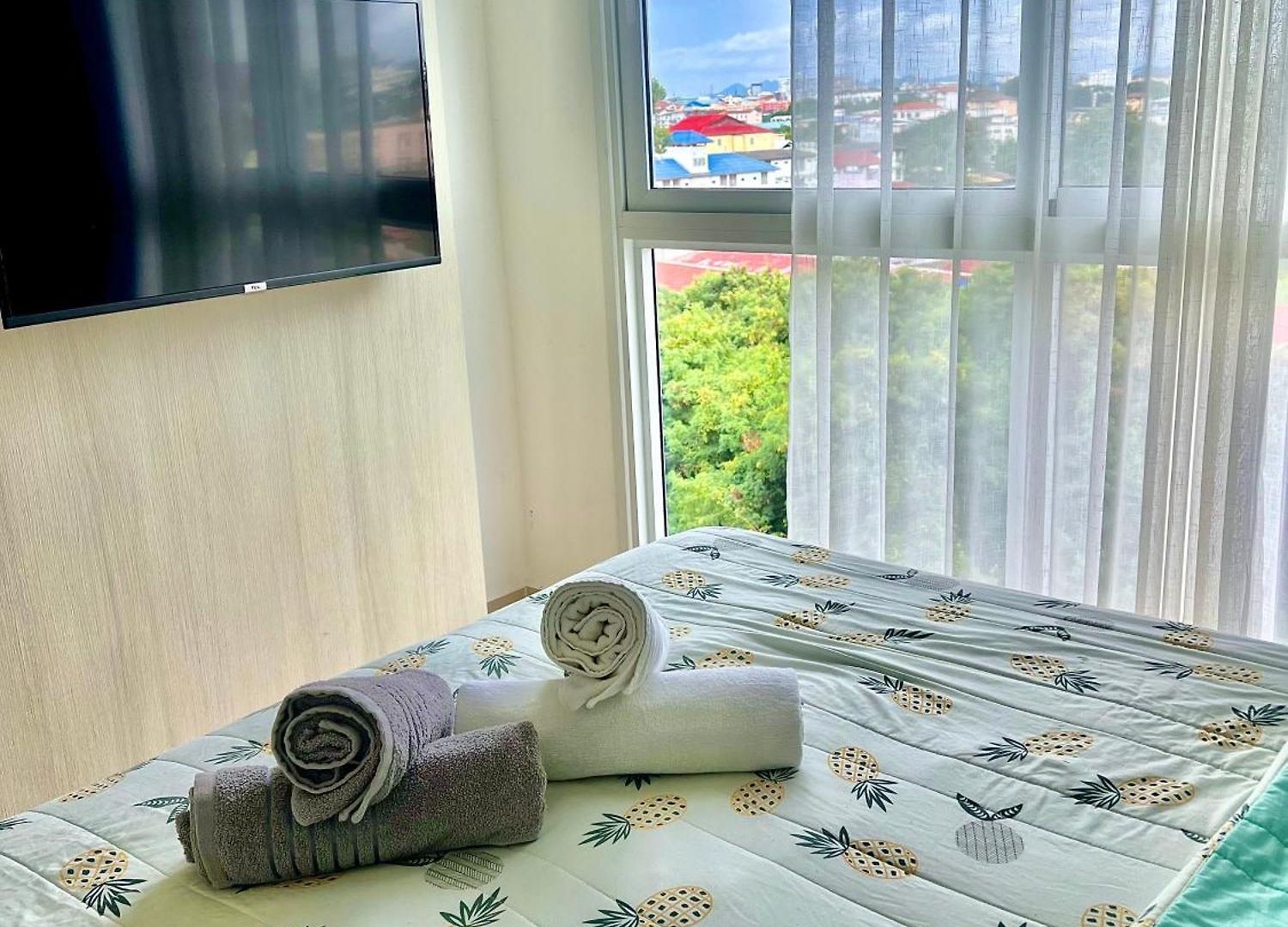 Garden Olympus Balcony Near Walking Street Pattaya