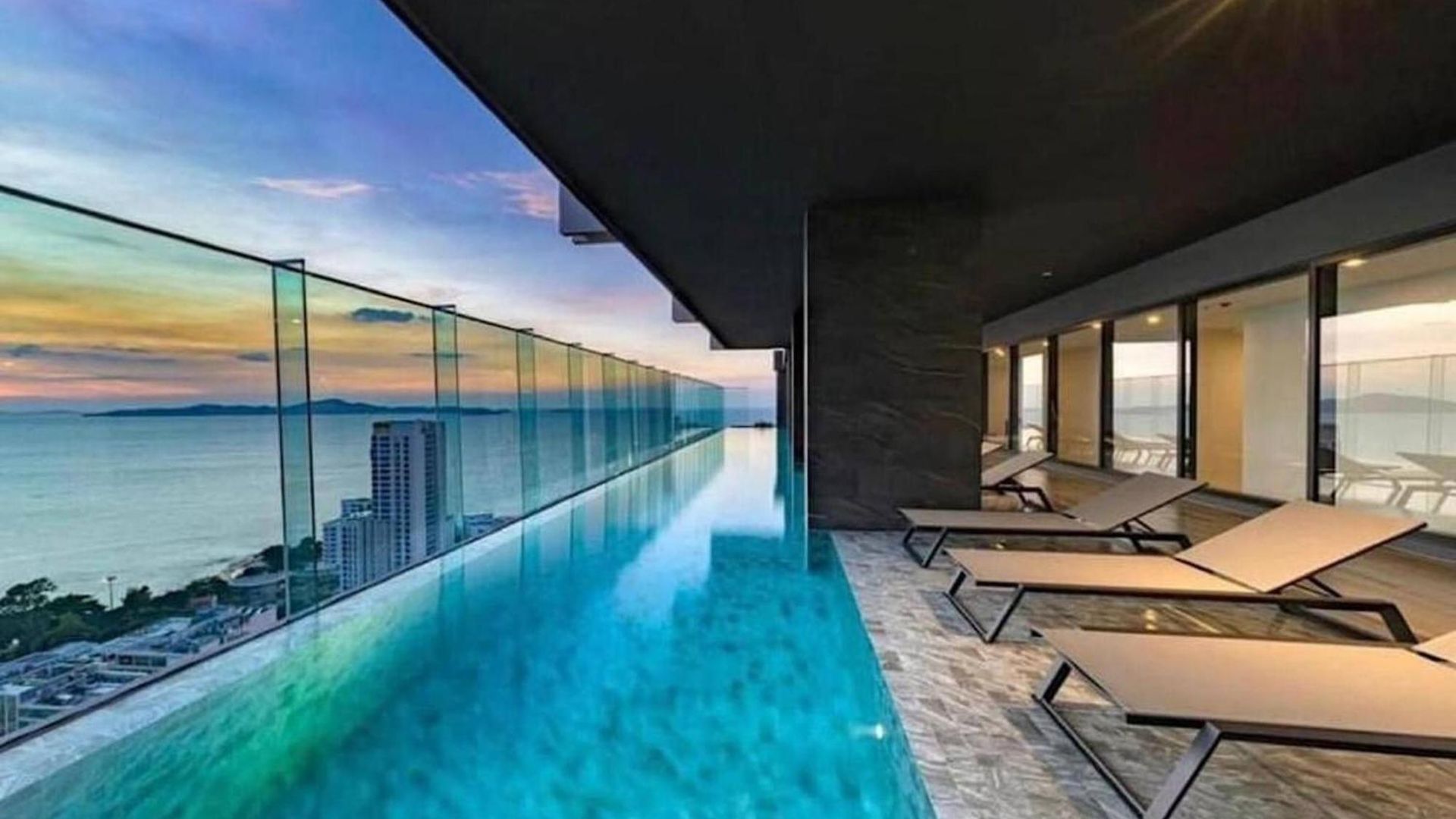 Luxury 2br Sea View Unit I 35th Floor Rare Unit * Pattaya