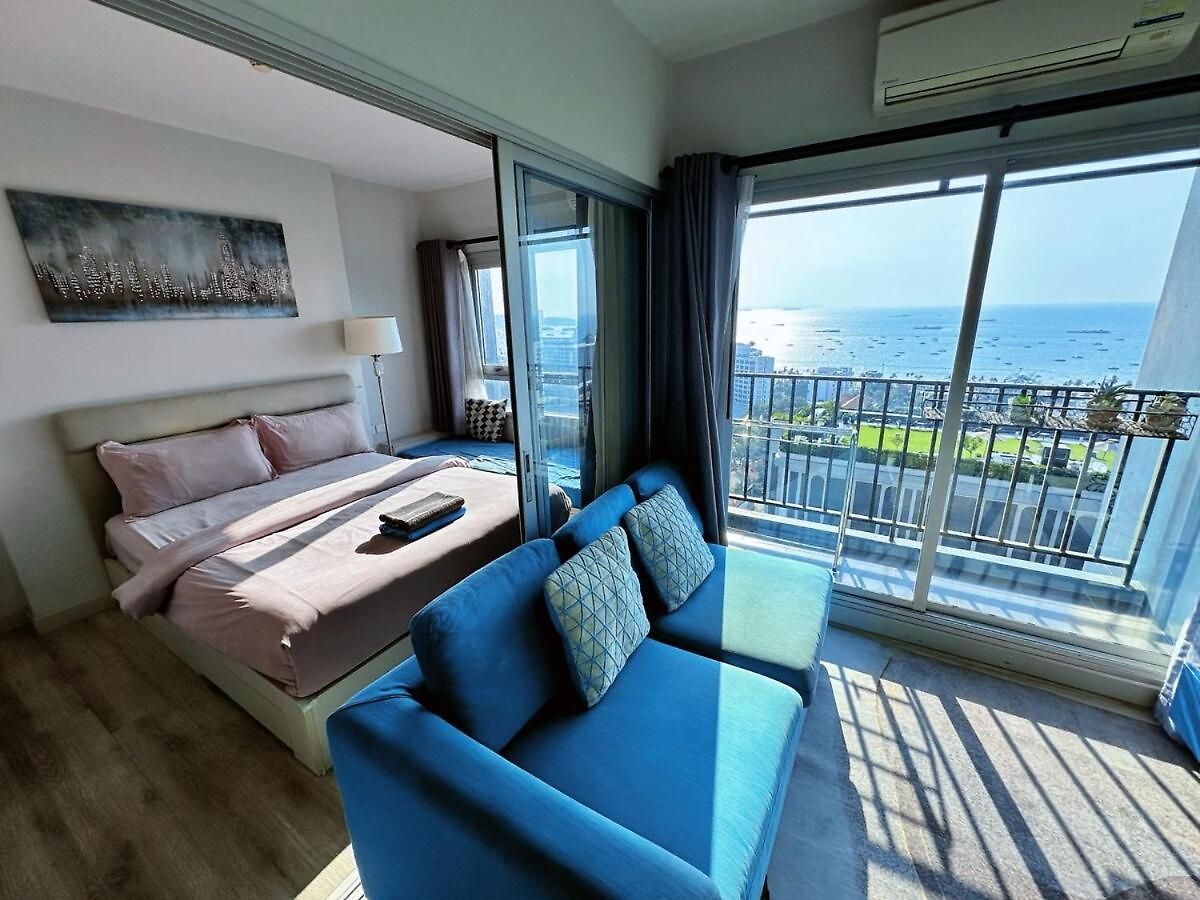 Centric Sea 21st Floor Sea View Floor Infinity Pool 21 Terminal Centara Walking Street 6th Lane Temple Of Truth Apartment