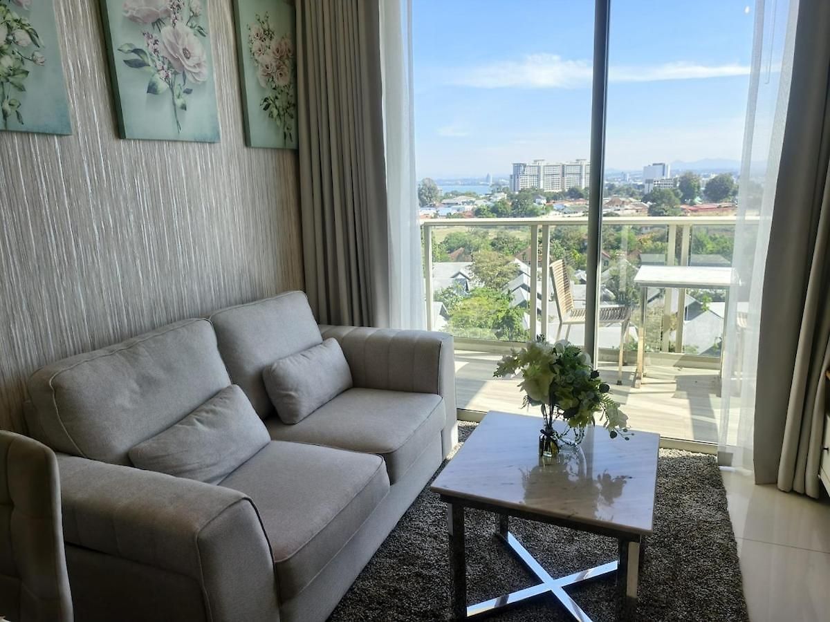 1 Bedroom 5mins To Sea View Riviera Wongamat * Pattaya