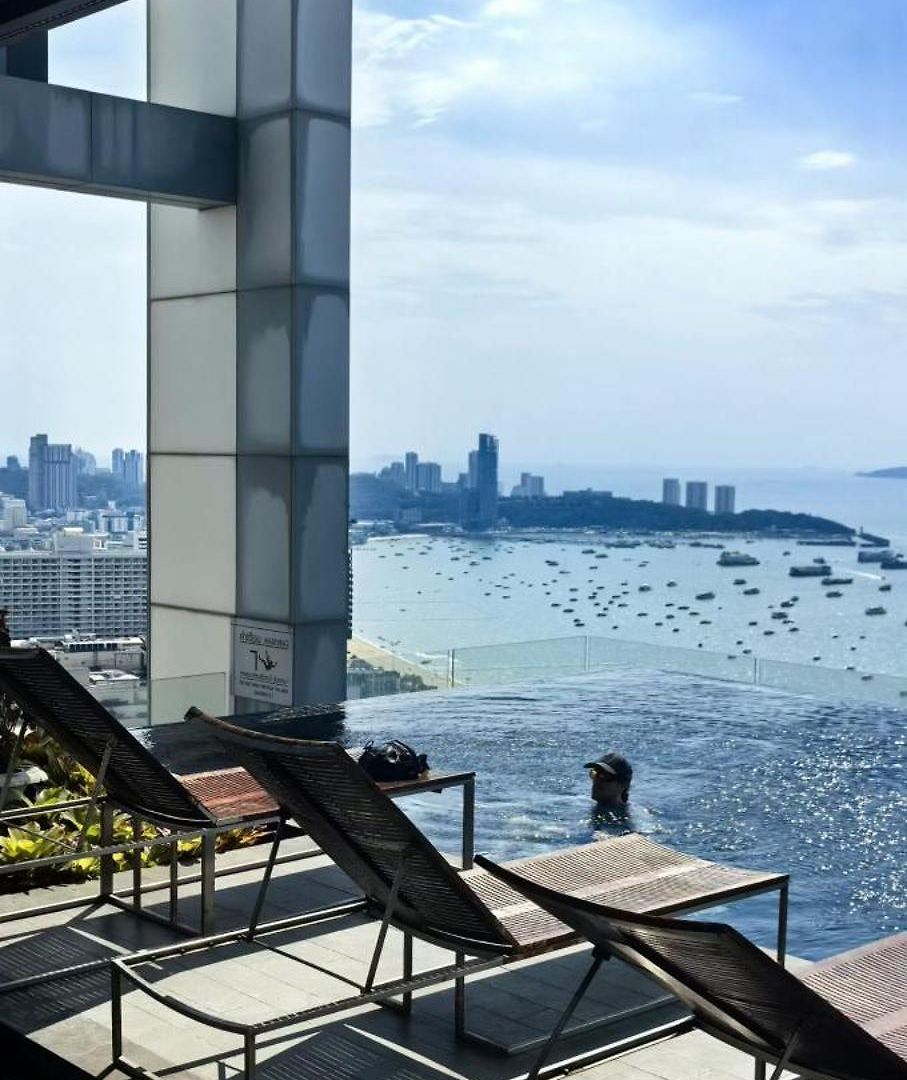 Centric Sea 21st Floor Sea View Floor Infinity Pool 21 Terminal Centara Walking Street 6th Lane Temple Of Truth Apartment *