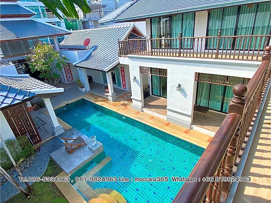 พระตำหนักวิลล่า 10 ห้องนอน พร้อมสระว่ายน้ำส่วนตัว Villa Pattaya