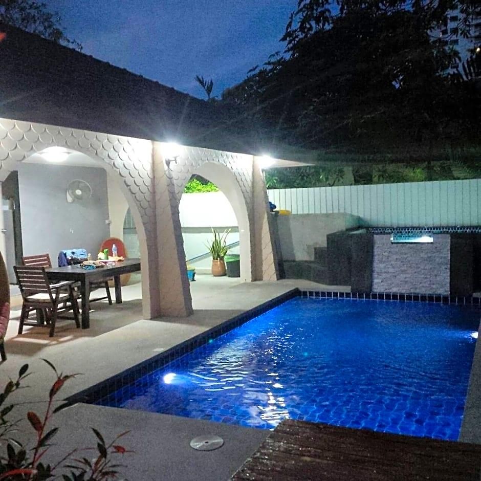 Rosa With Private Pool And Jacuzzi 100m To Pattaya