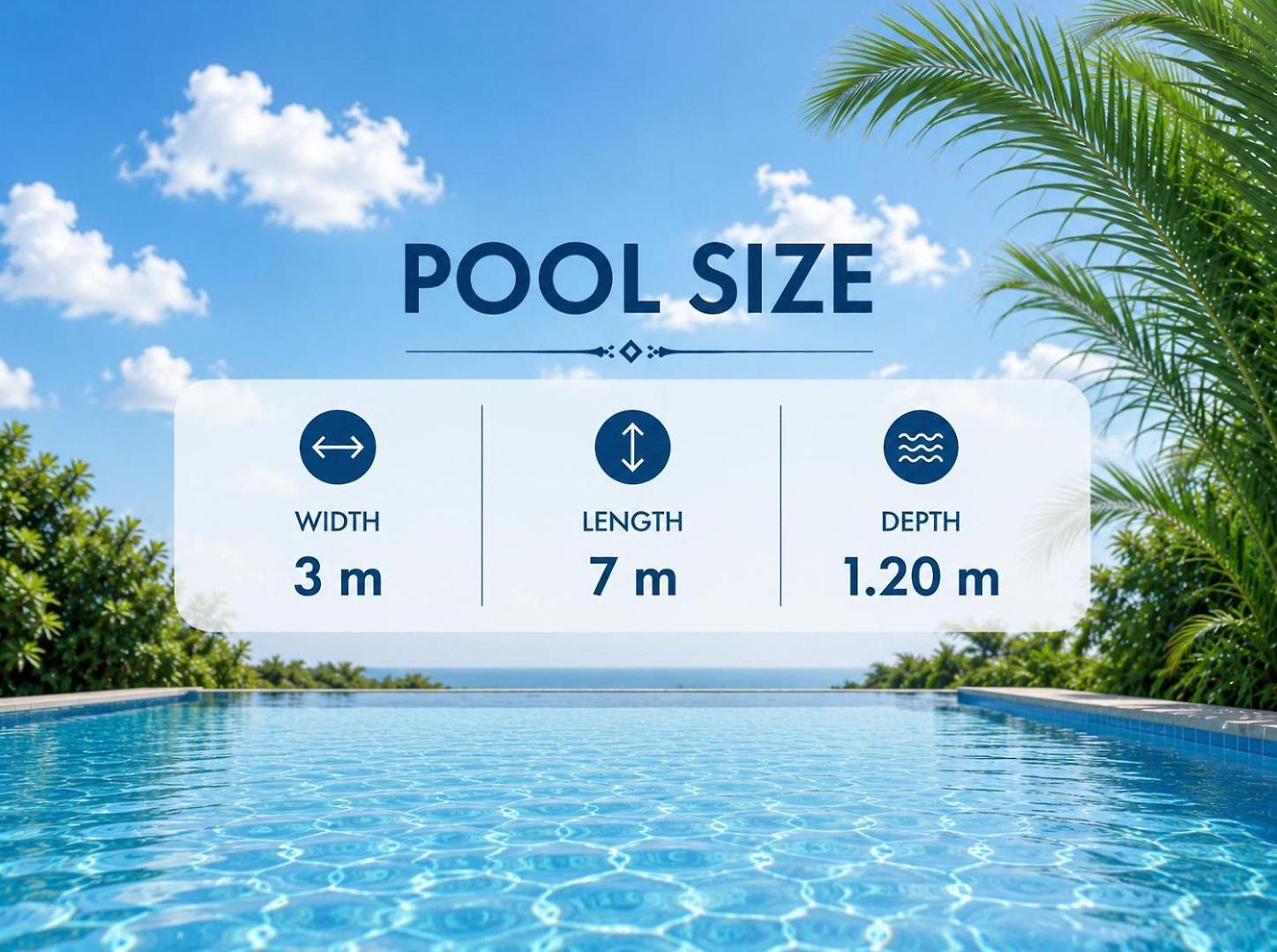 Luxury Pool Center C3- 3 Bedroom Villa