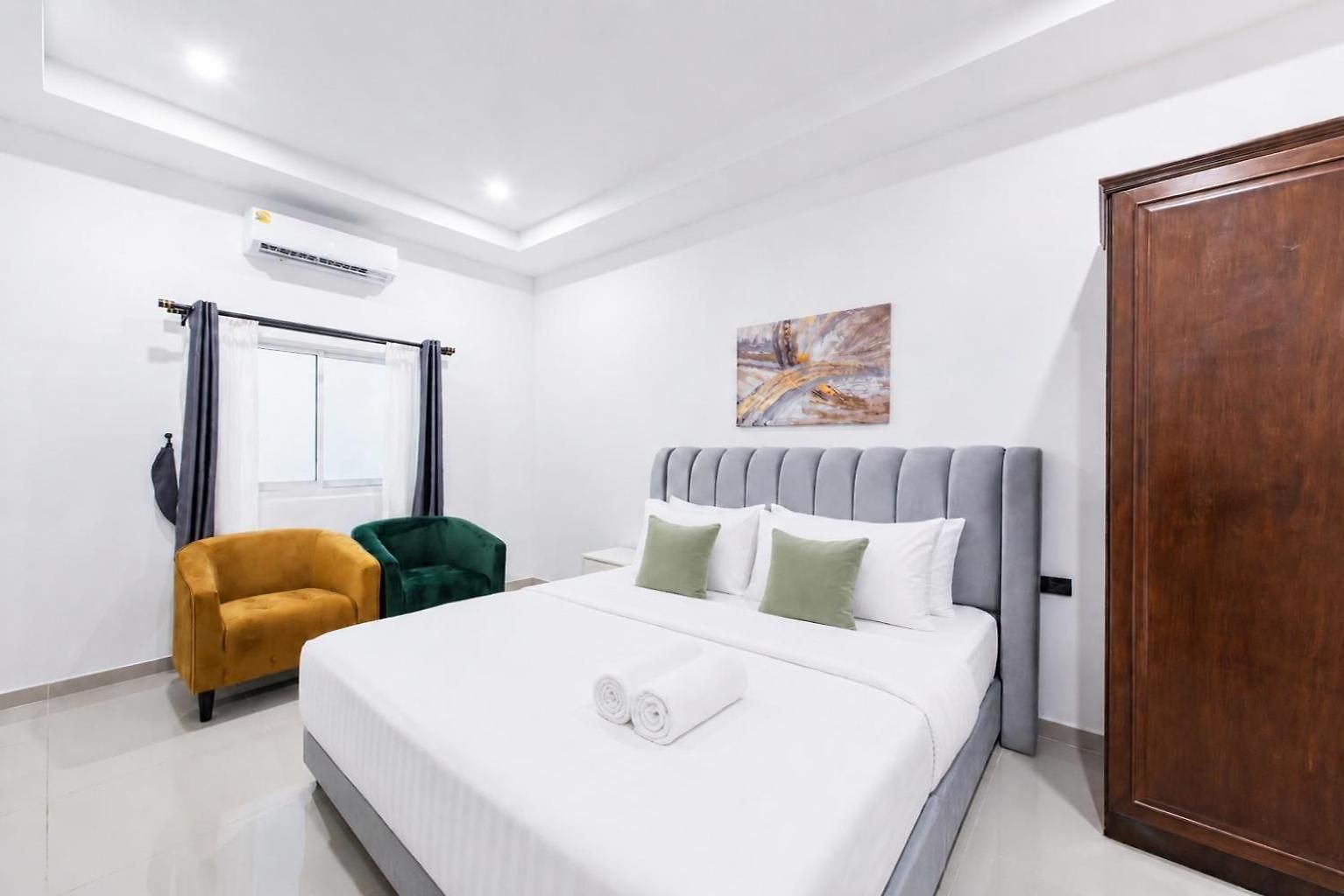 วิลล่า Lagoon Breeze 4br Pool Near Walking Street *