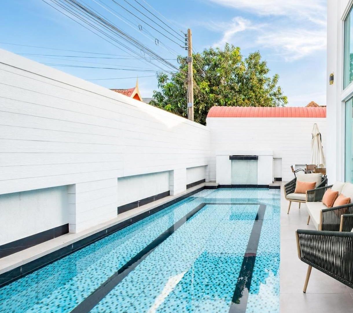 วิลล่า Lagoon Breeze 4br Pool Near Walking Street Pattaya