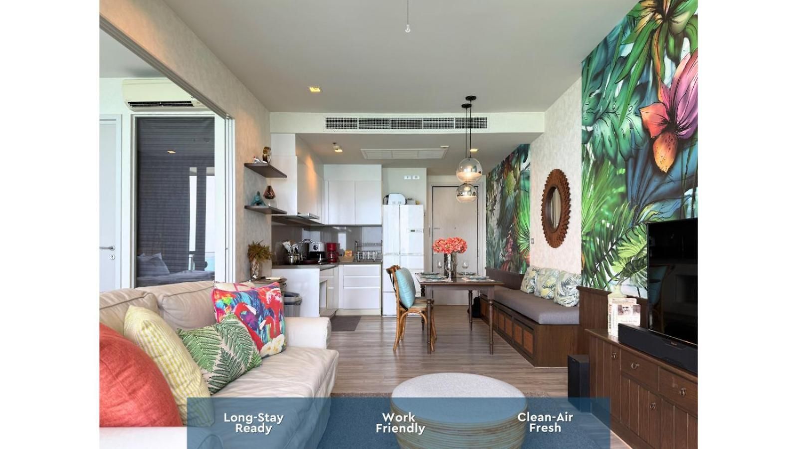Cozy 2br L Sea View L Pool And Gym Pattaya