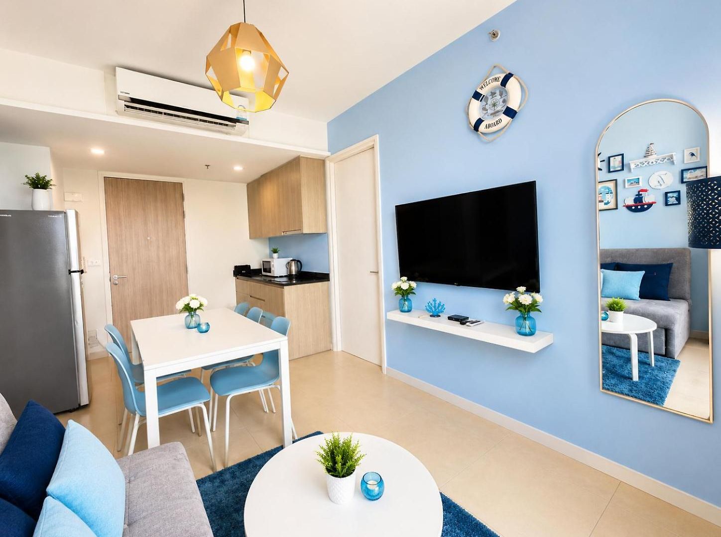 Beautiful Sea View 2br Near Walking Street Apartment *