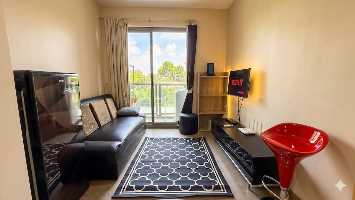 Luxury Balcony View With Open Sky And Greenery Apartment