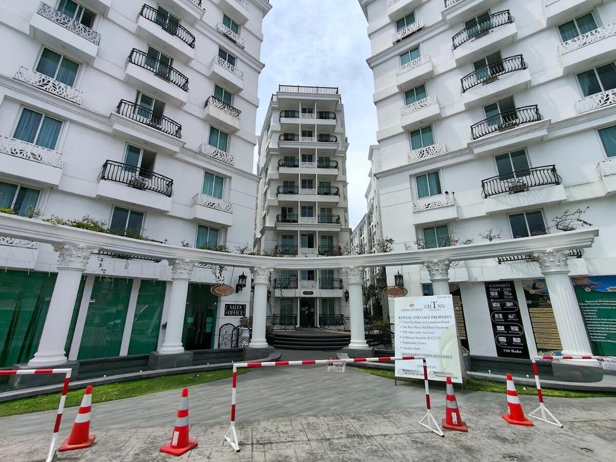 Apartment 芭堤雅市中心 奥林巴斯城市花园 近步行街和海滩的水系公寓 泳池景观 可带榴莲和山竹 阳台可吸烟