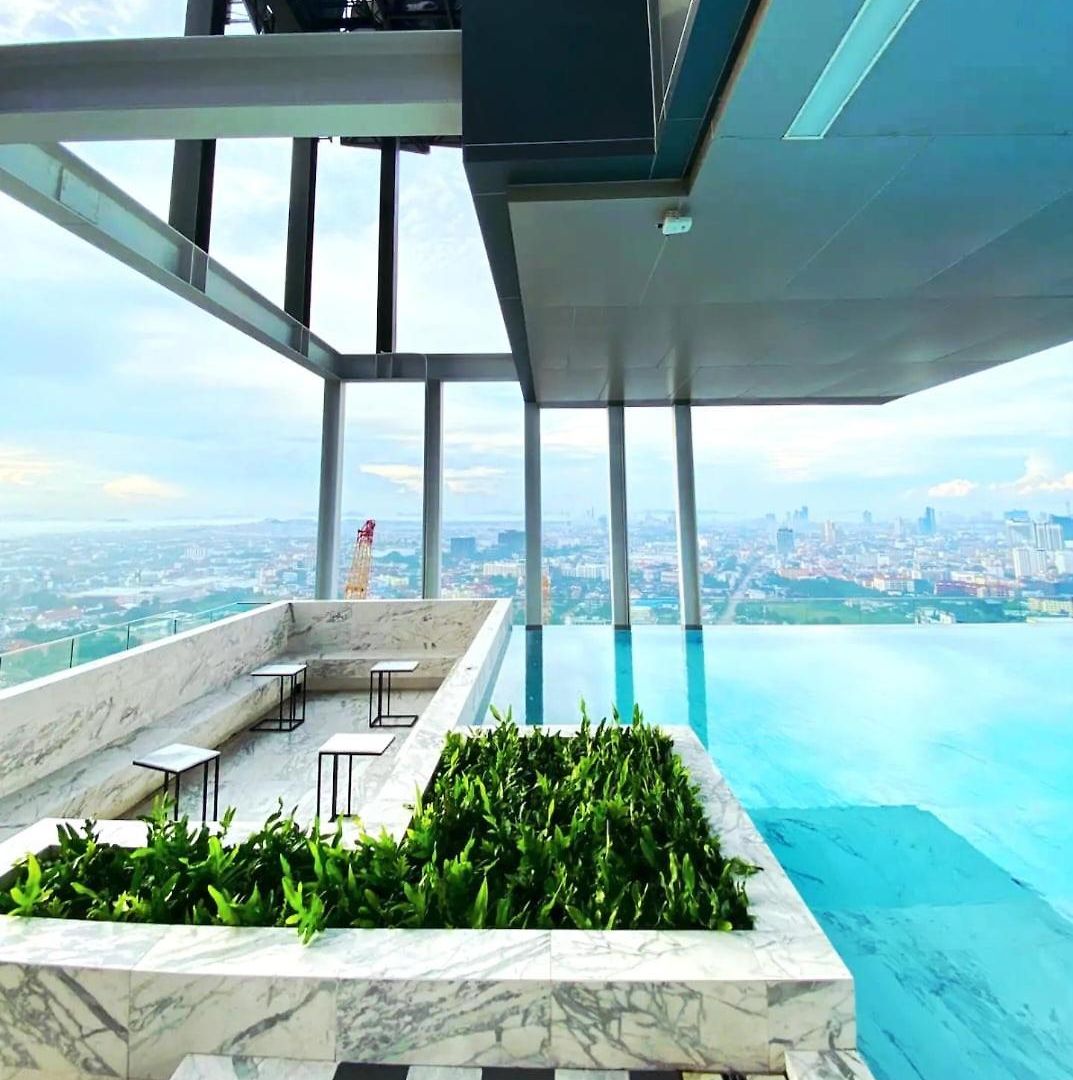 Modern Quiet Once With Pool & Walk To T21&gym&wifi Apartment