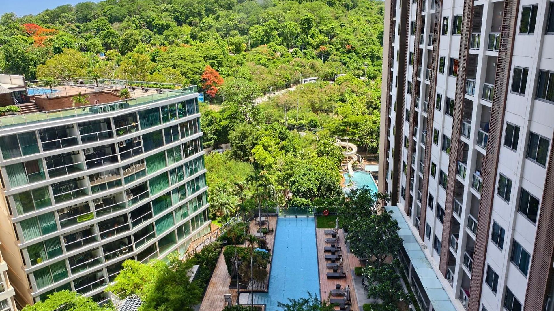 1br High Floor Pool View Close To Walking Street *