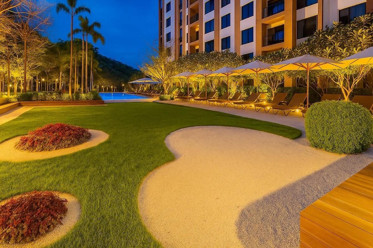 Apartment High Rise Luxury Near & Walking Street *
