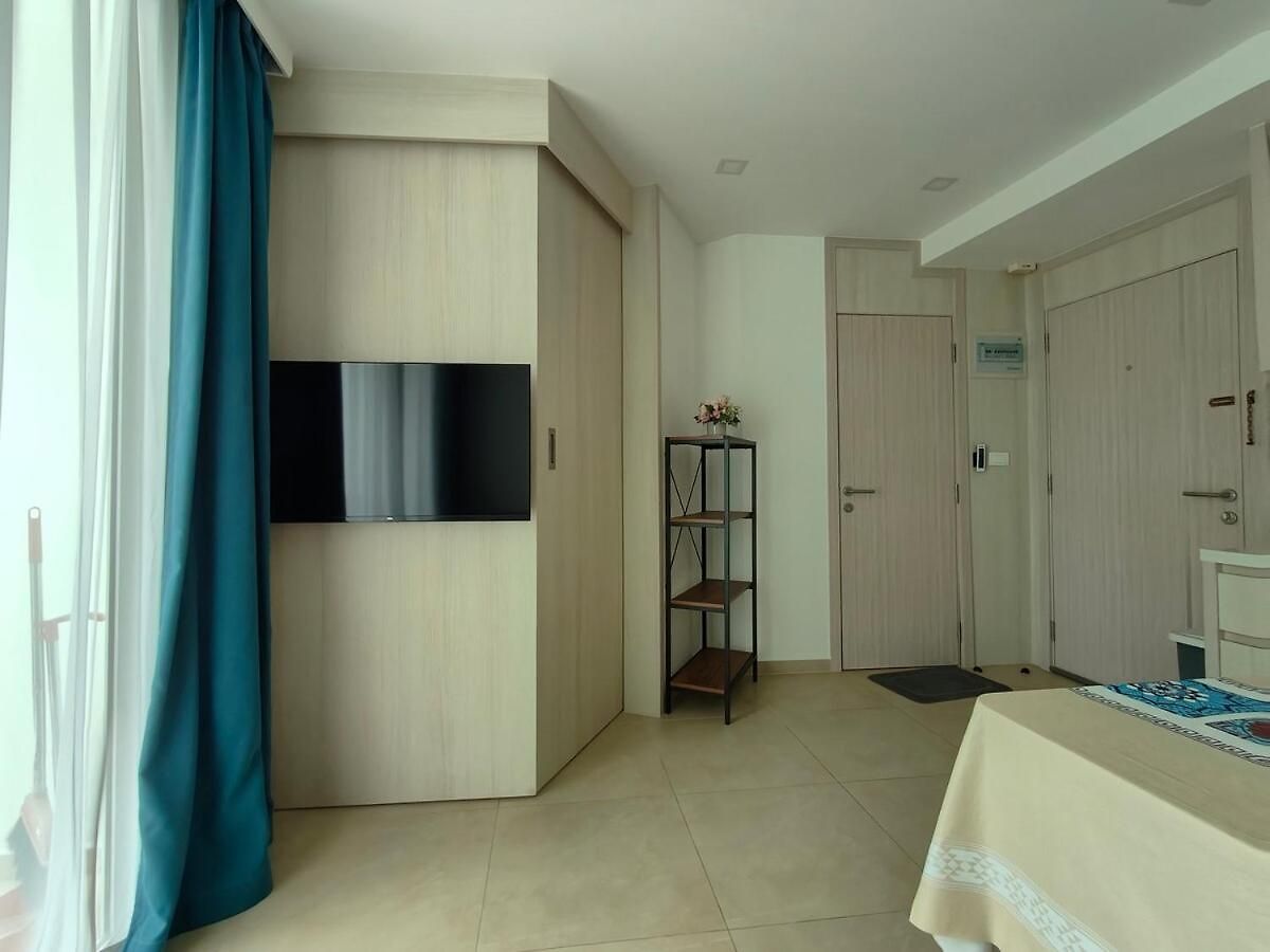 Apartment 芭堤雅市中心 奥林巴斯城市花园 近步行街和海滩的水系公寓 泳池景观 可带榴莲和山竹 阳台可吸烟 Pattaya