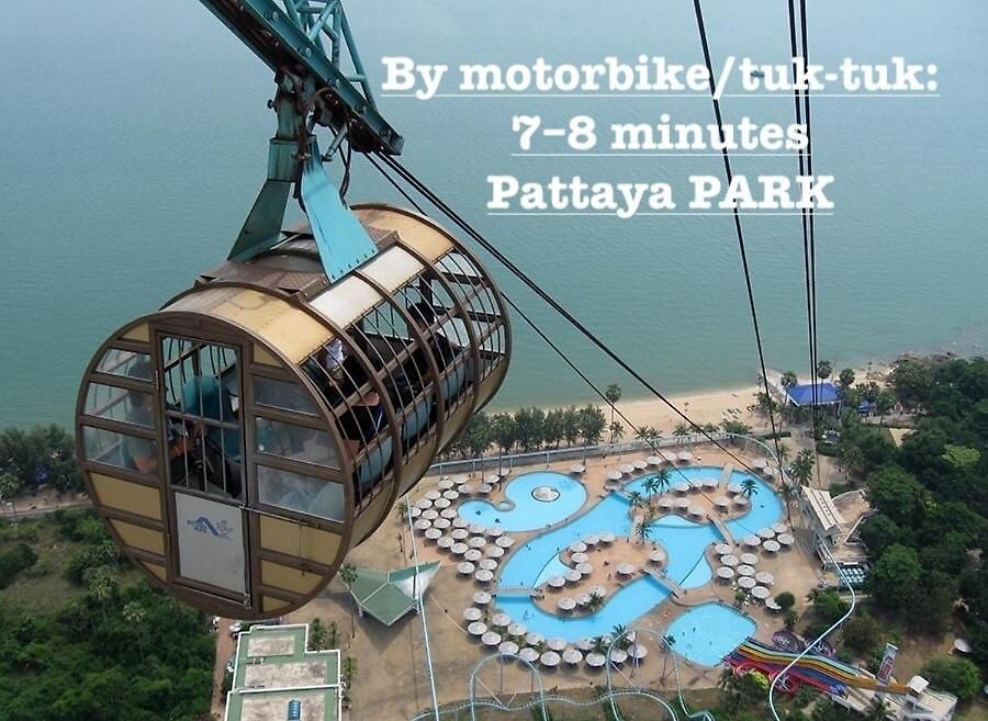 Apartment Luxury Balcony View With Open Sky And Greenery Pattaya