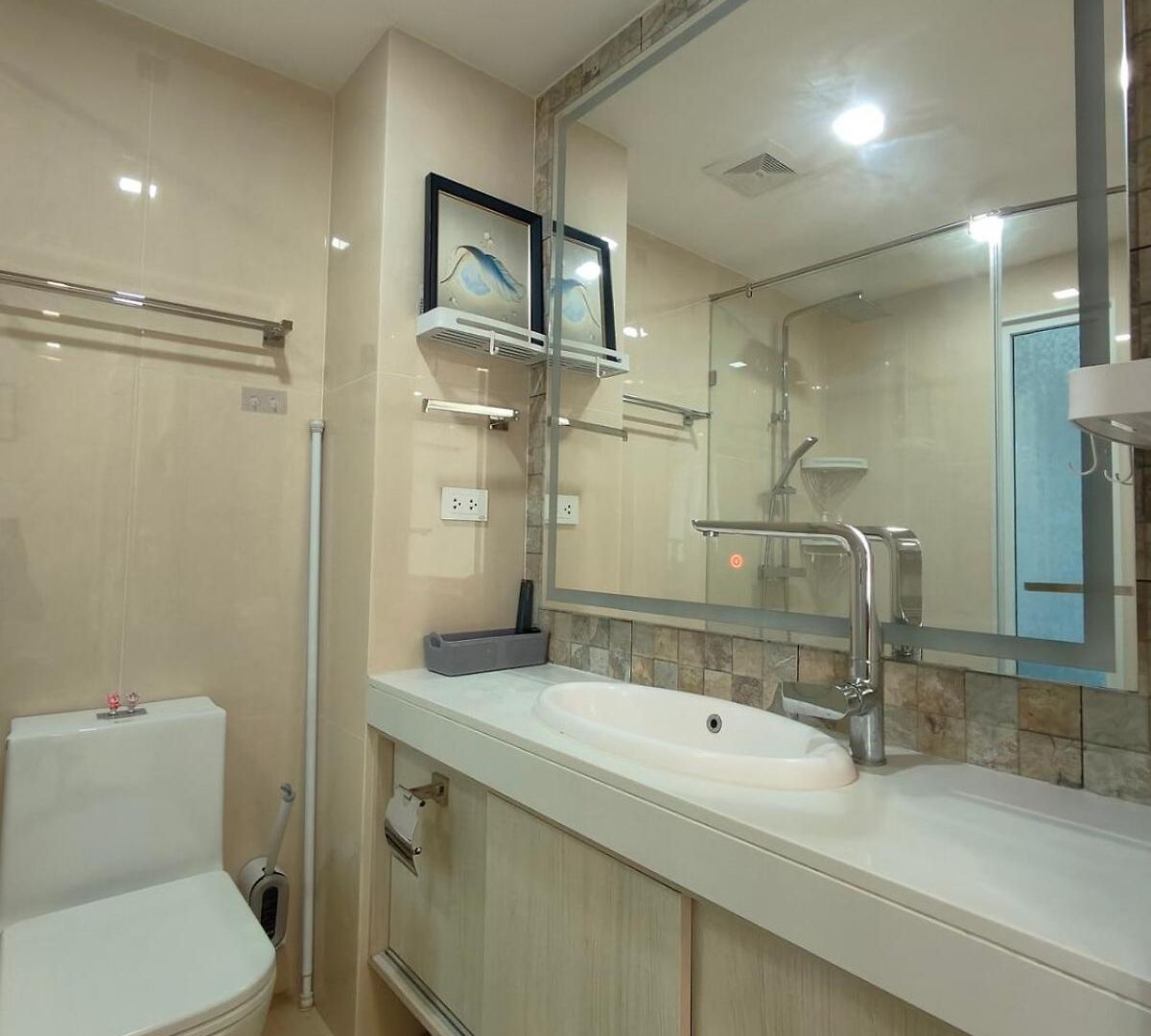 Apartment 芭堤雅市中心 奥林巴斯城市花园 近步行街和海滩的水系公寓 泳池景观 可带榴莲和山竹 阳台可吸烟 Pattaya