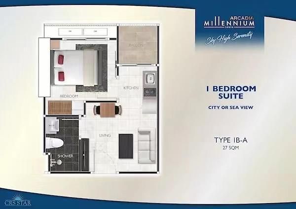Arcadia Millennium Tower Pattaya