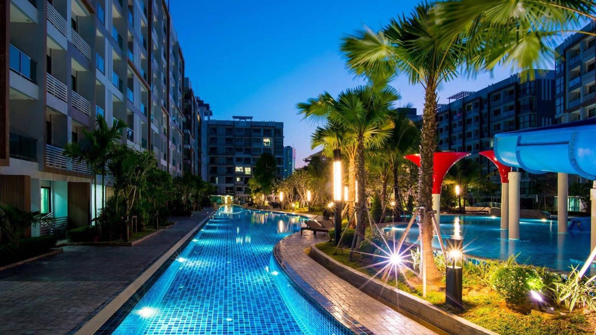 泰式风格水系森林公寓dusit Grand Park * Pattaya