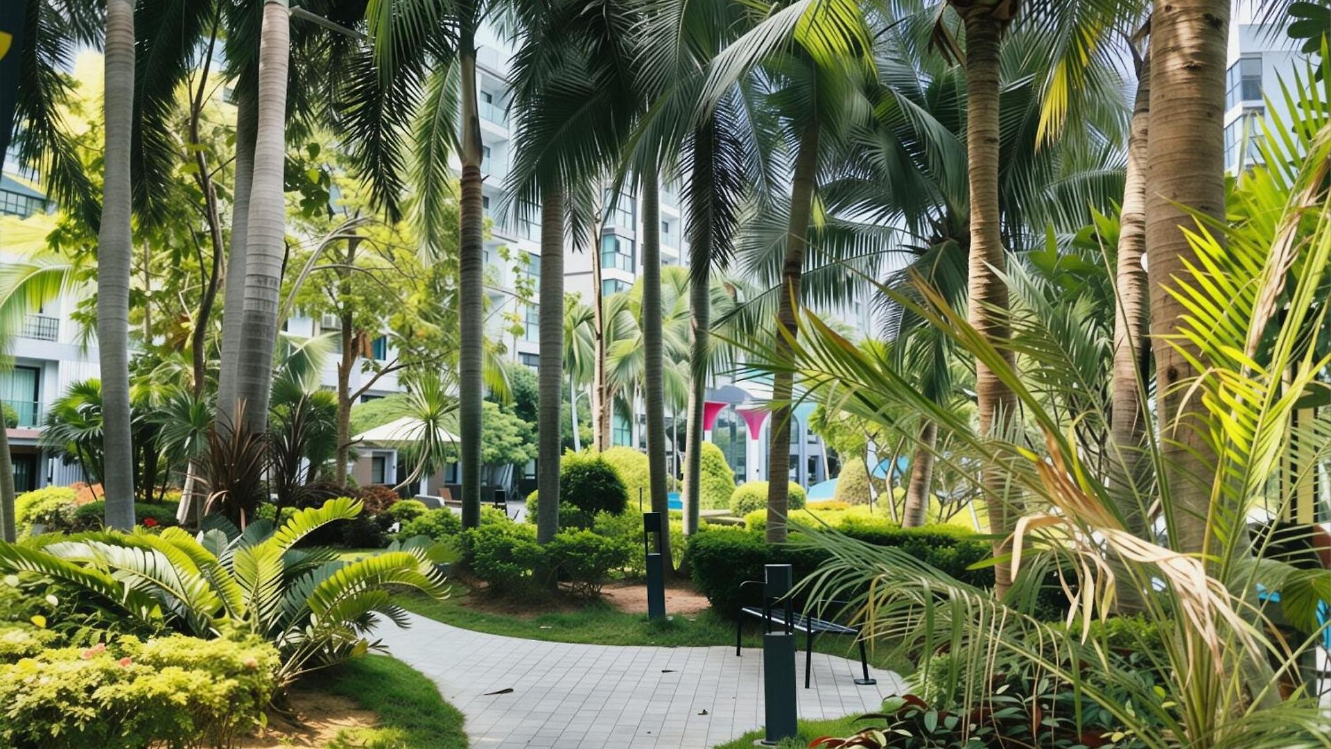 泰式风格水系森林公寓dusit Grand Park Pattaya