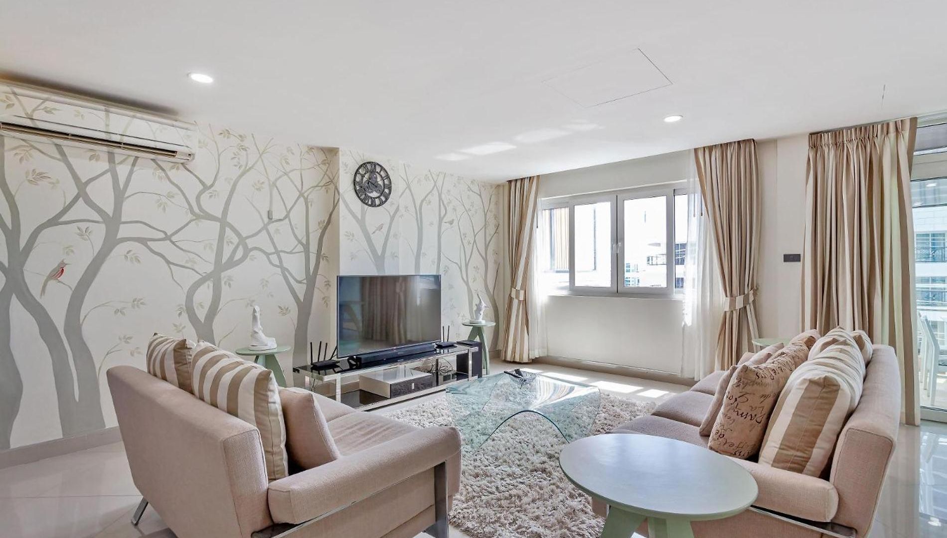 Apartment Pratumnak Hill Penthouse 2br Sea View Pattaya