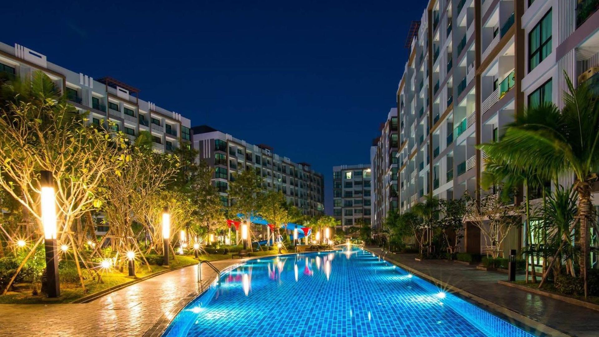 泰式风格水系森林公寓dusit Grand Park Apartment Pattaya