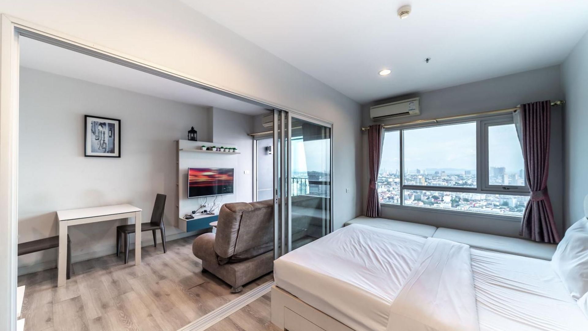 Muxa 市中心海景公寓 无边泳池近海滩 Apartment