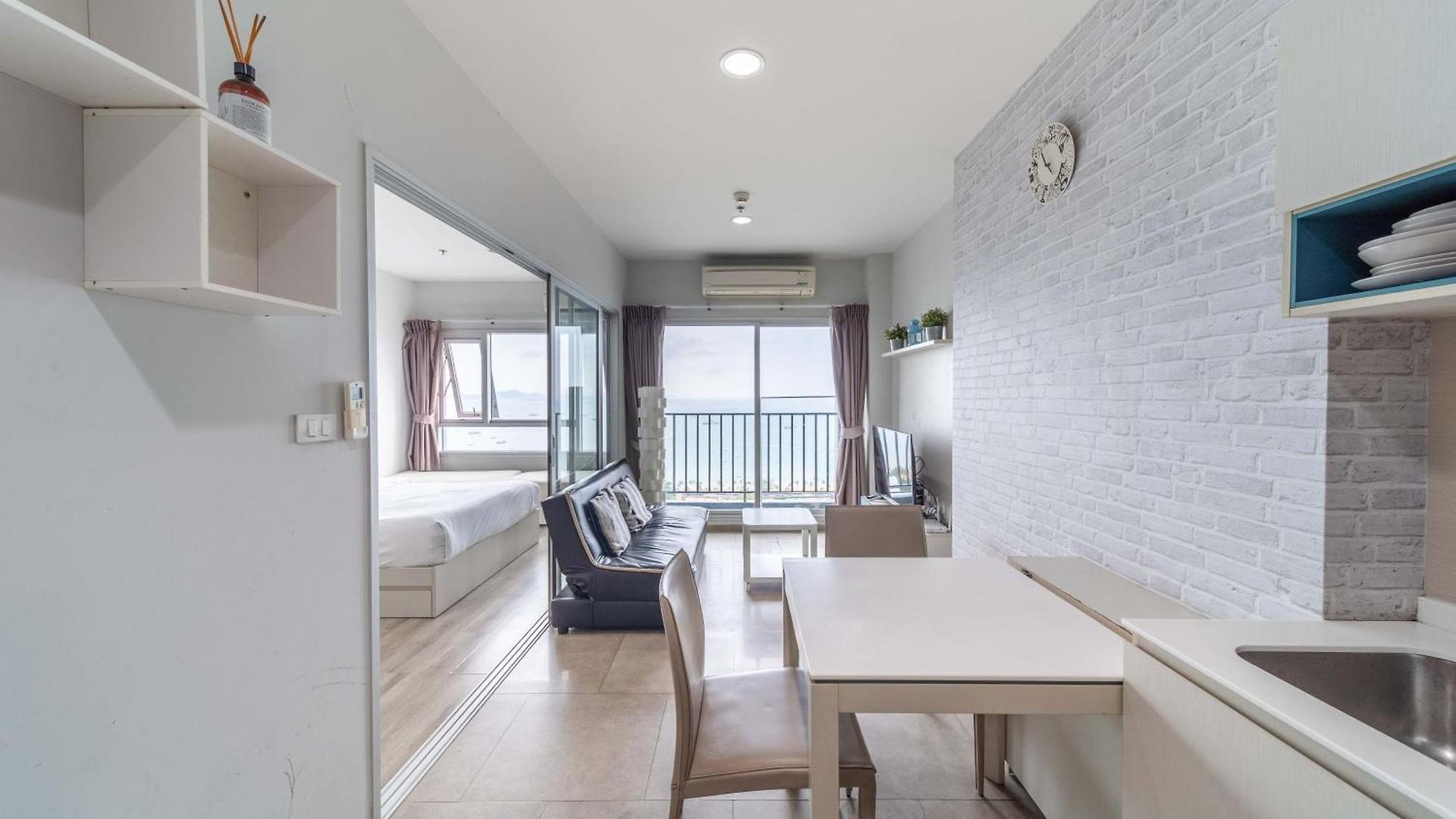 Muxa 市中心海景公寓 无边泳池近海滩 Apartment *