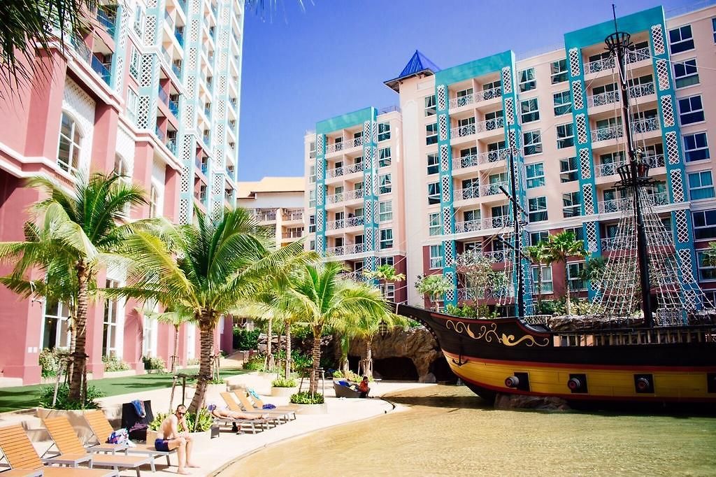 อพาร์ทเม้น Grand Caribbean Jomtian - Monthly Also Available *