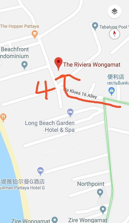 The Riviera Wongamat Hong Apartment *