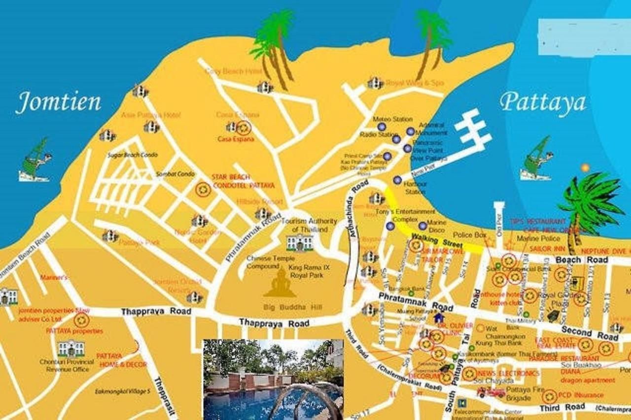 วิลล่า Madee - House Walking Street 6 Bedrooms