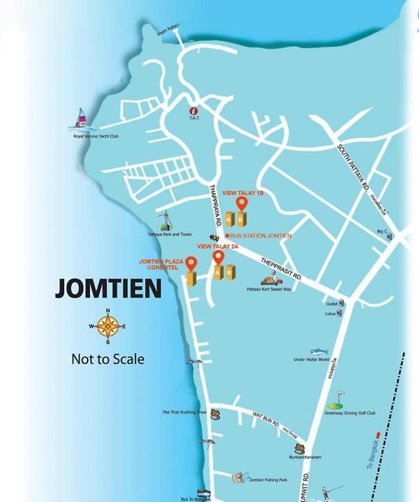 View Talay 1 Jomtien 4* Pattaya