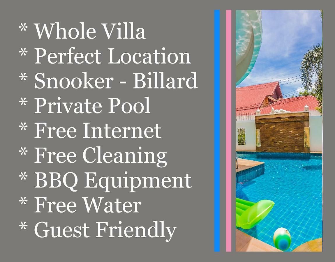 วิลล่า Tewaree - House Walking Street 4 Bedrooms Pattaya