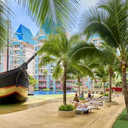 Grande Carribean Sea View&park View Comfortable 1 Bedroom For 3 Person With Washing Machine , Kitchen And Utensils For The Cooking Pattaya