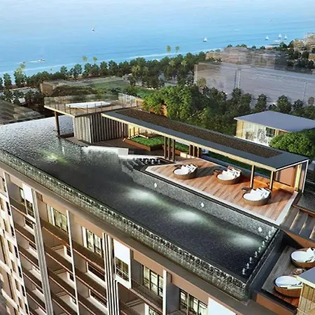 The Base Center Of Rooftop Swimming Pool