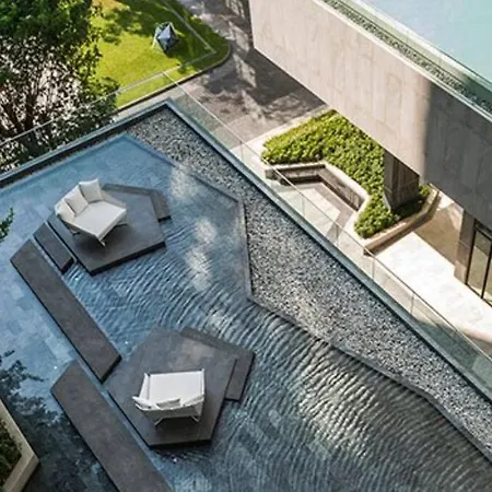 The Base Center Of Rooftop Swimming Pool *