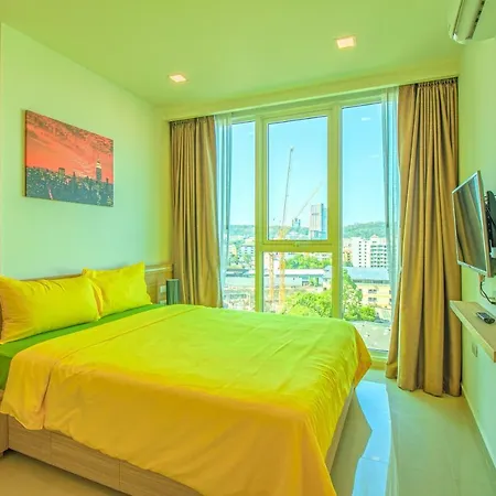 Apartment In Garden Tower Pool, Sauna & Gym 1 Km From Walking Street *