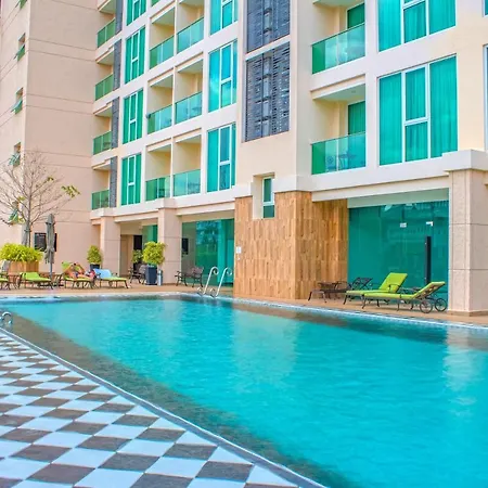 Apartment In Garden Tower Pool, Sauna & Gym 1 Km From Walking Street Pattaya