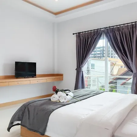 วิลล่า Relax Pool Near Walking Street,jacuzzi ,bbq 5bed 6bath House54