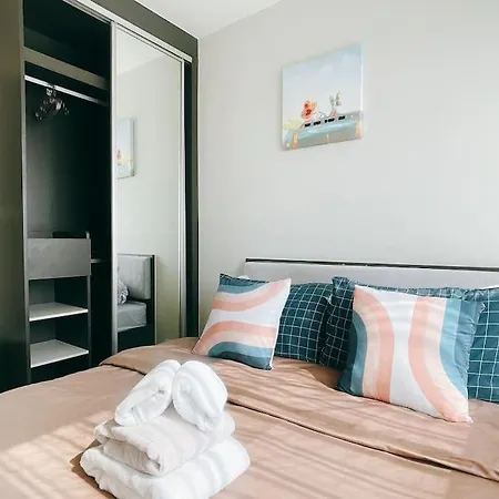 Base Huge 2bed King&queen With Infinity Pool & Free Netflix! Pattaya