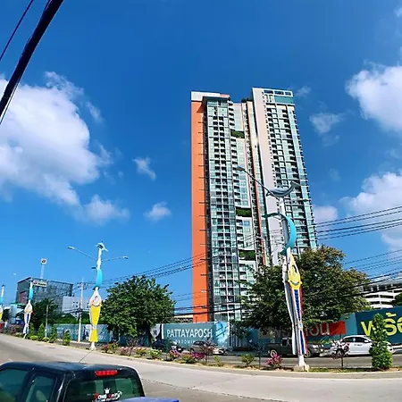Posheconomy Big Bed Room1402 Apartment Pattaya