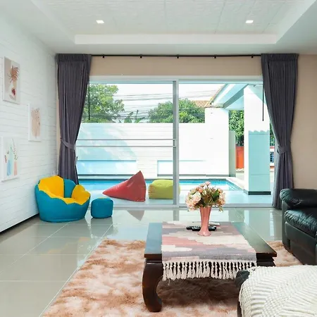 Villa Cityhouse-oscar,pool 4bedrooms-jacuzzi-walking Street 10min *